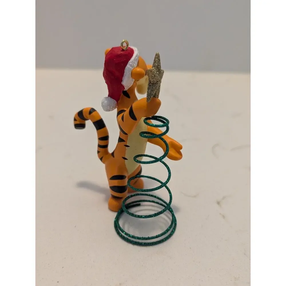 Hallmark Keepsake Tigger's Springy Tree Winnie The Pooh Christmas Ornament 2002